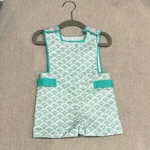 Henry Duvall Green Patterned Jon Jon